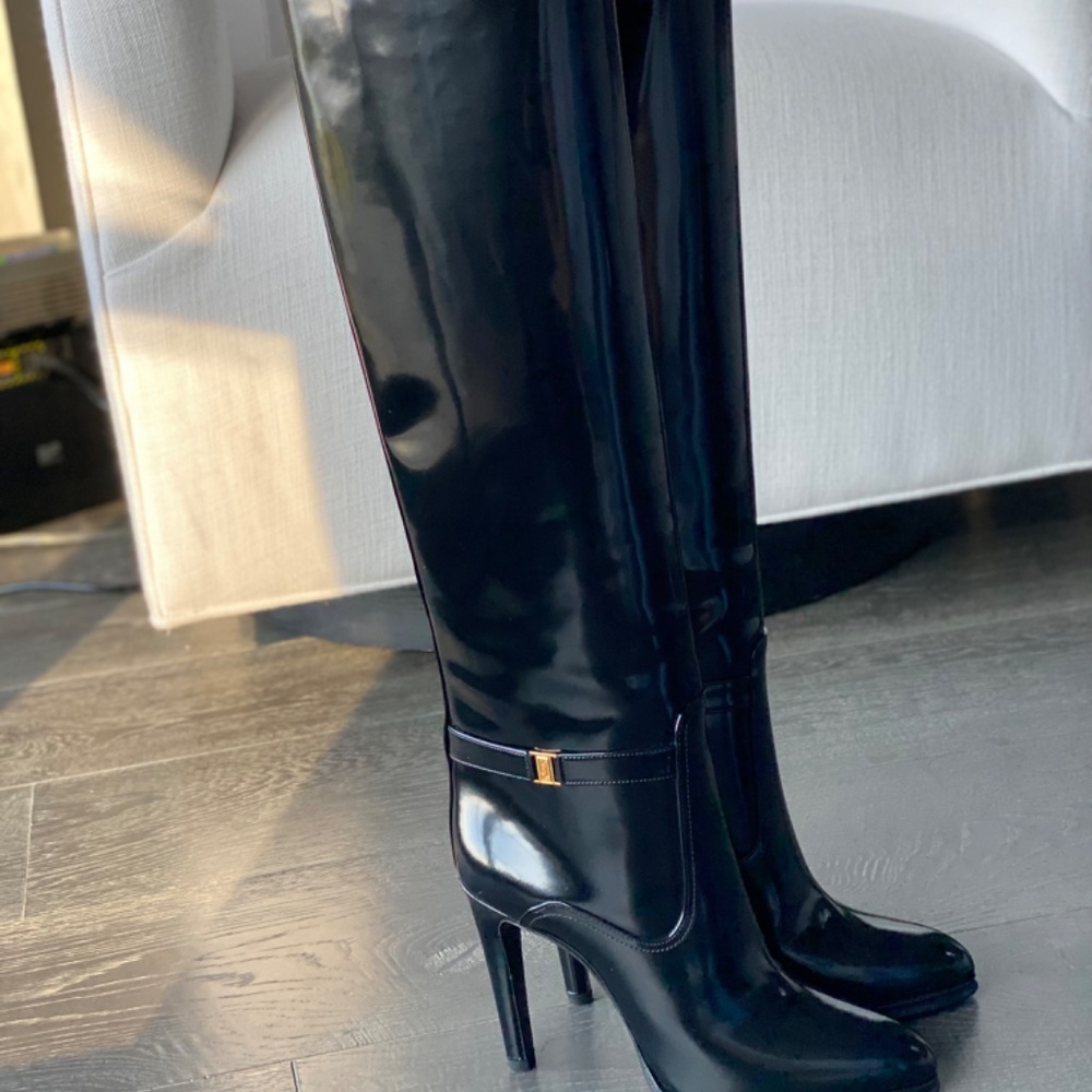 Saint Laurent Diane boots 37 - Picture 4 of 6